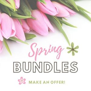 I am due in early May! Make an offer on some items! Bundle, save, & enjoy! 🥳💐